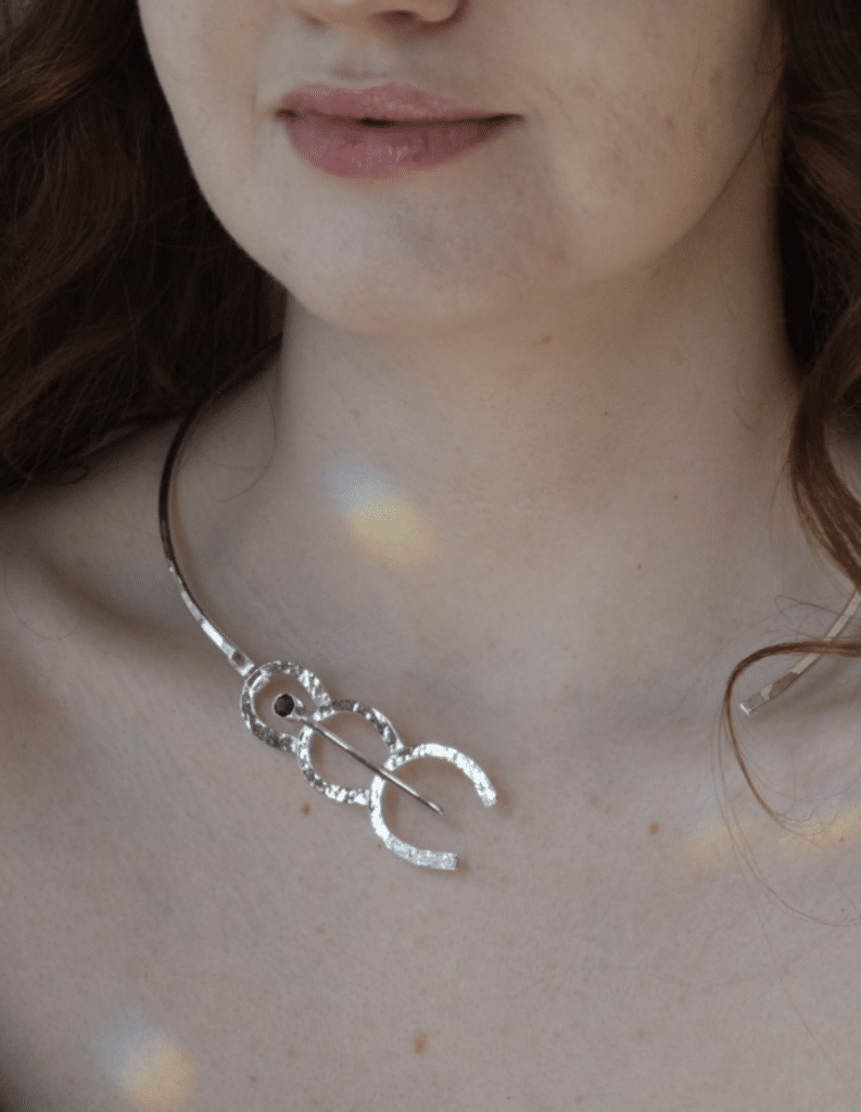 Amethyst Penannular Collar